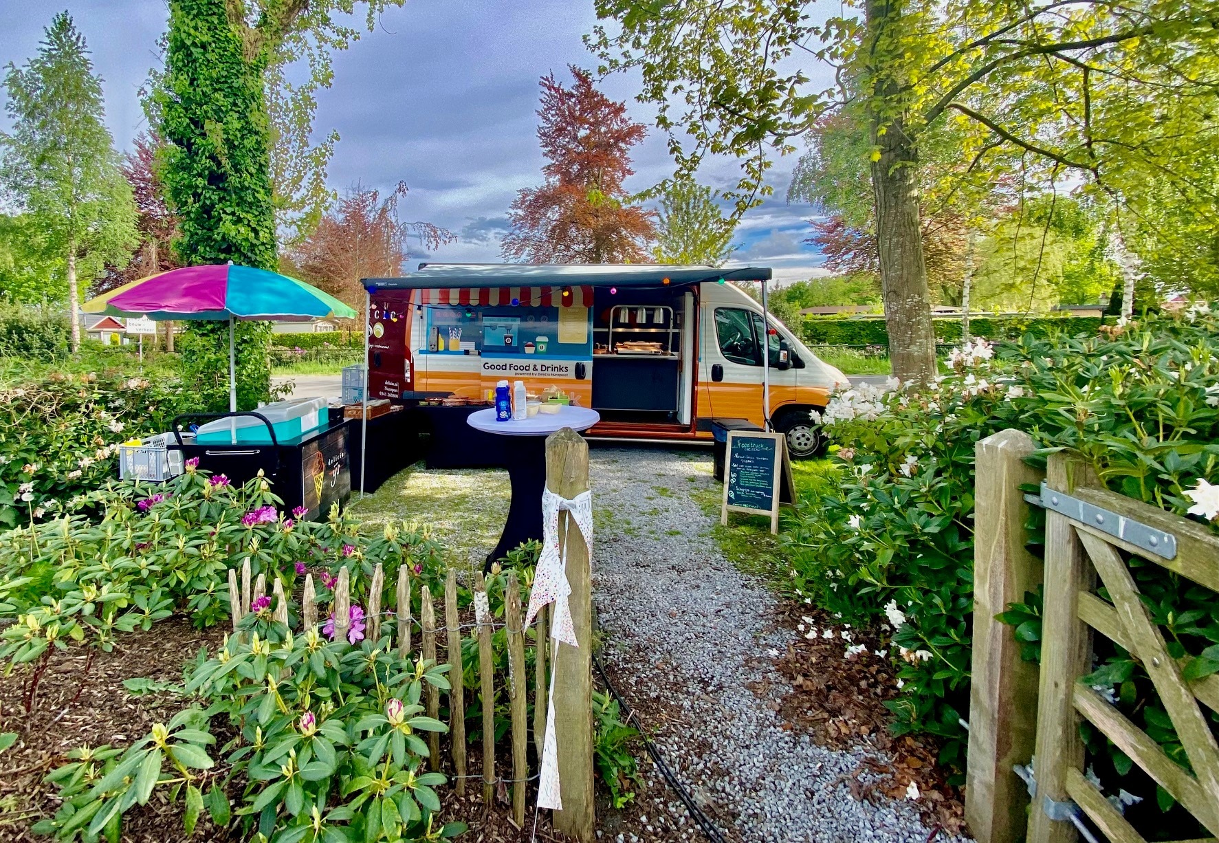 Delicio Foodtruck voor een Italiaanse Party