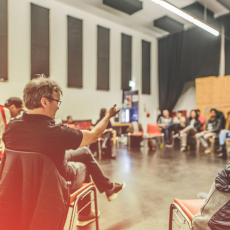 Foto music talk im Rockhouse Salzburg