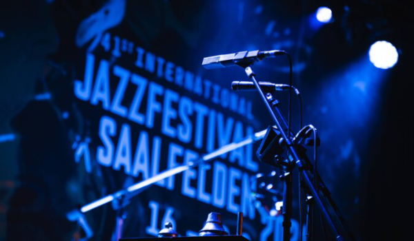 foto of the stage at Jazzfestival Saalfelden