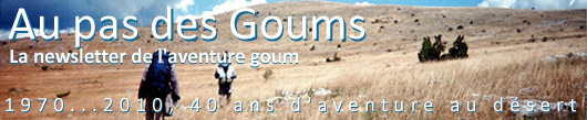 La Newsletter des Goums